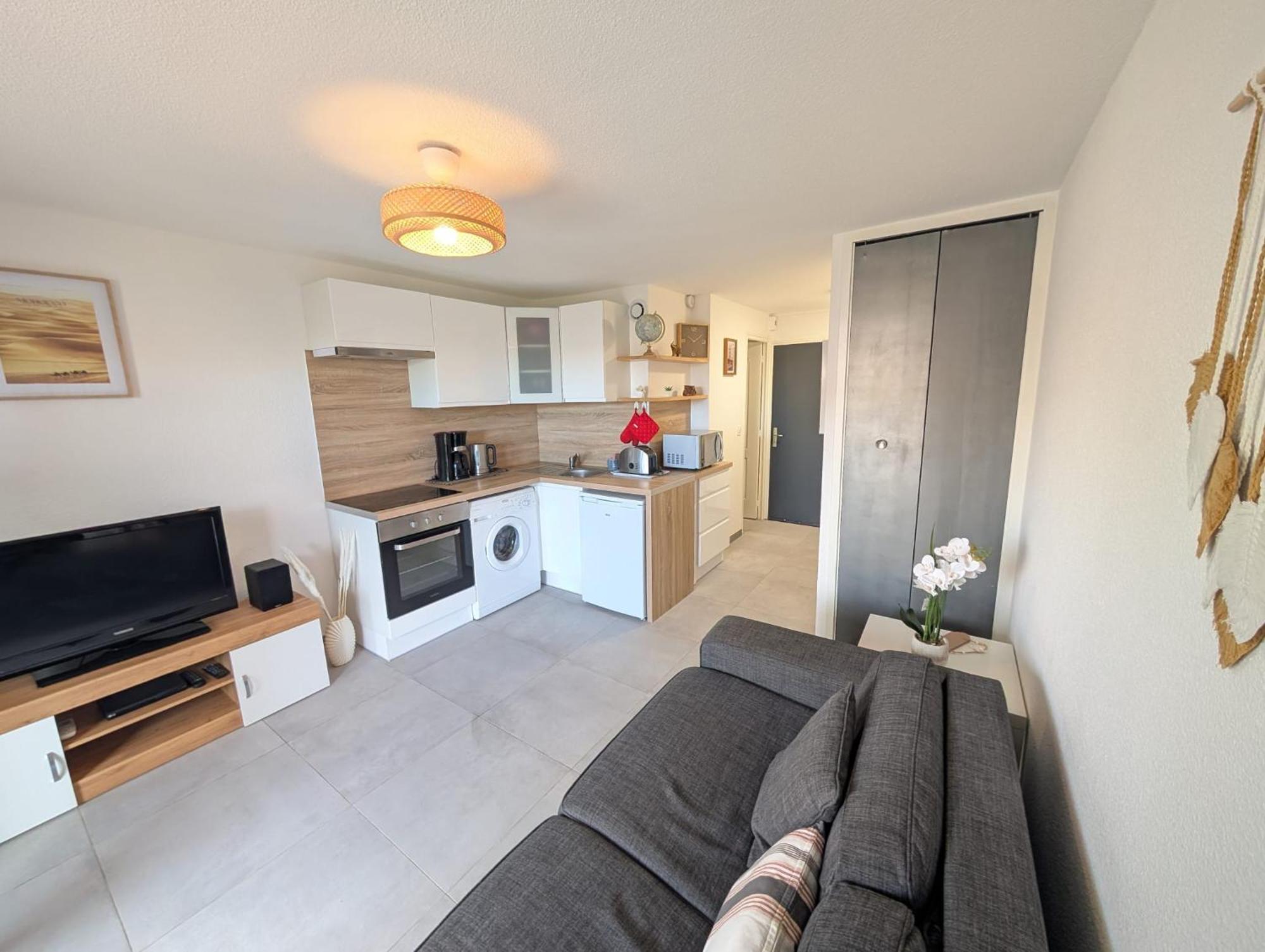 Studio Cabine 4 Personnes Cap D'Adge Agde Εξωτερικό φωτογραφία