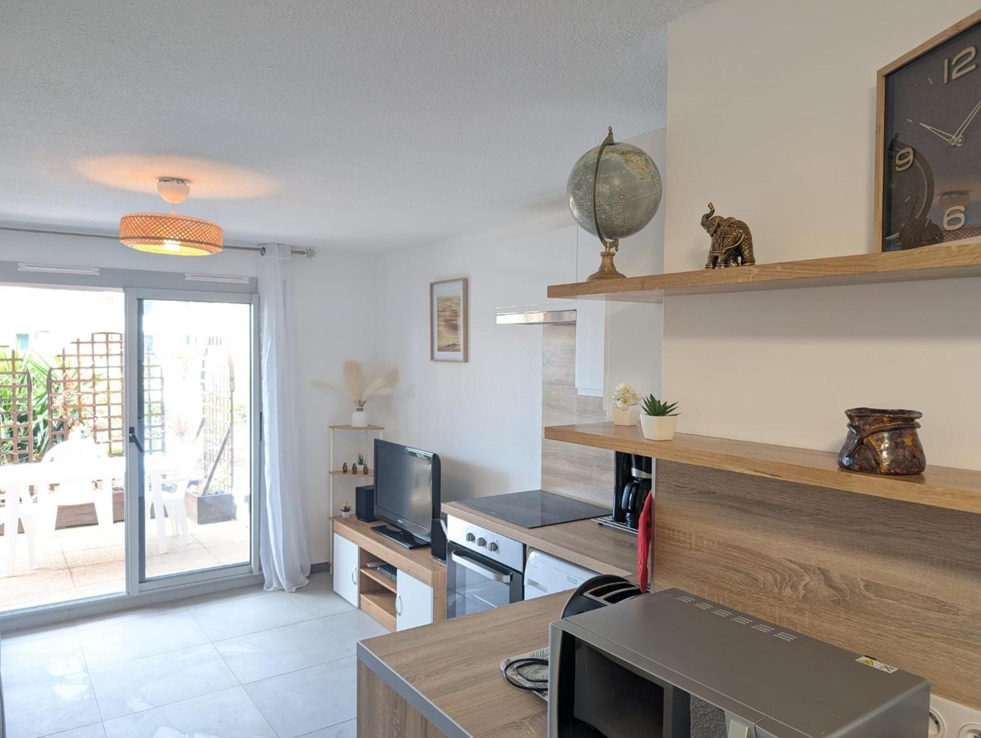 Studio Cabine 4 Personnes Cap D'Adge Agde Εξωτερικό φωτογραφία